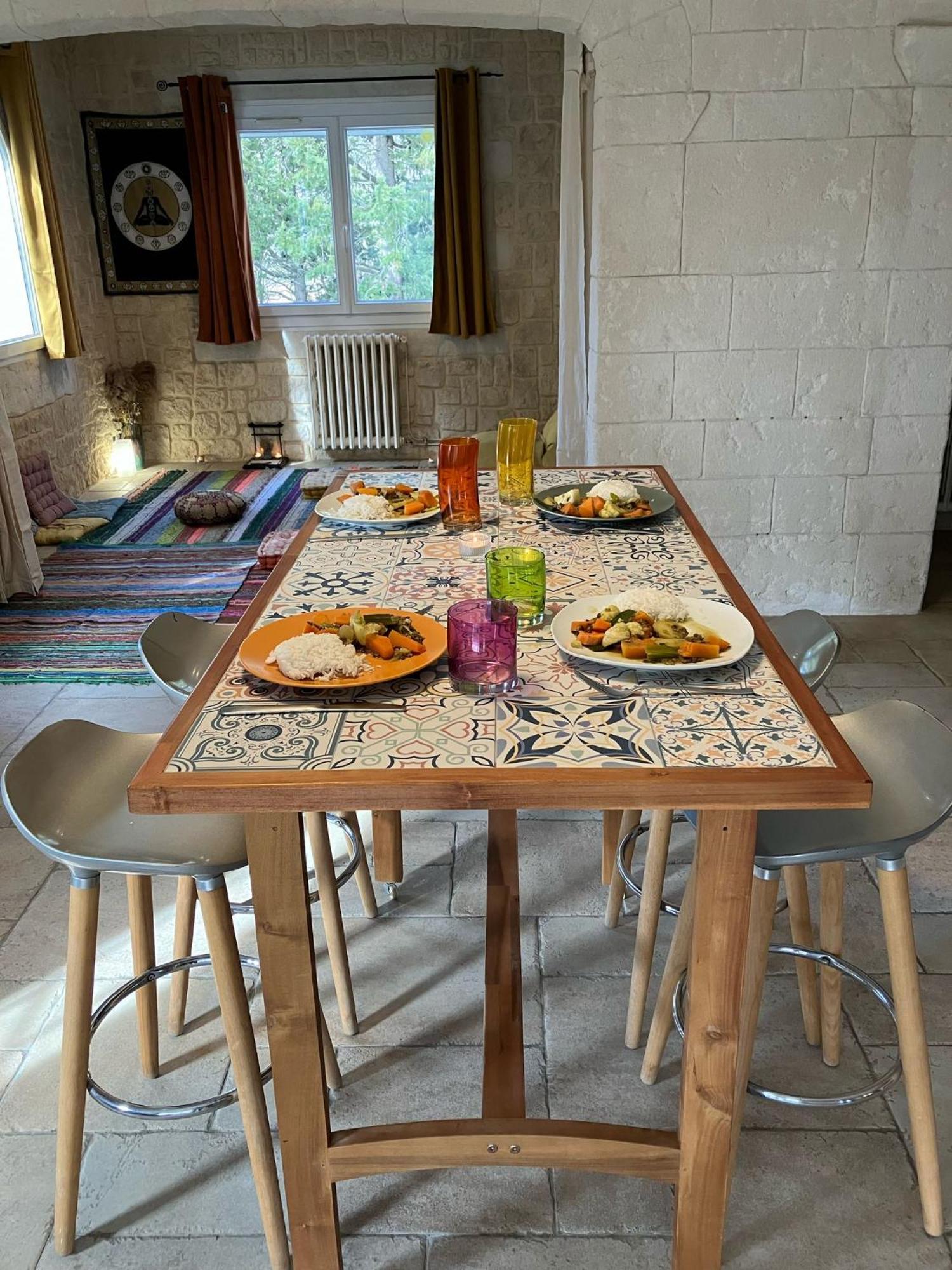 Gite With Private Jacuzzi, Shiatsu & Healthy Food Ladern-sur-Lauquet 外观 照片