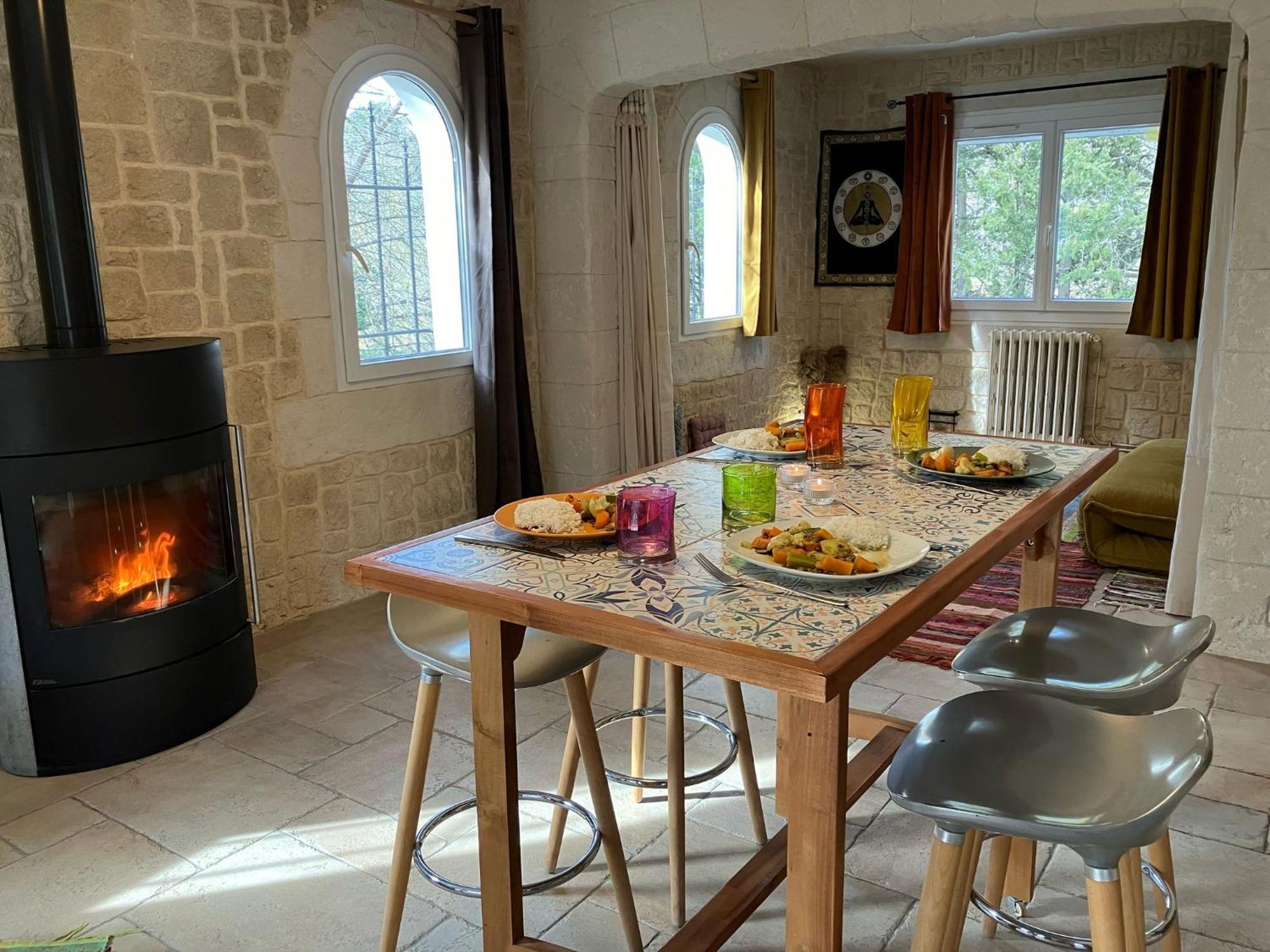 Gite With Private Jacuzzi, Shiatsu & Healthy Food Ladern-sur-Lauquet 外观 照片